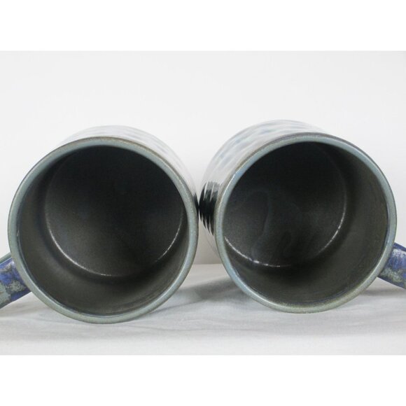 R2 Zrike Crafted Ombre Drip Glaze Stoneware Mugs 16 oz. SET OF 2 - Picture 6 of 6